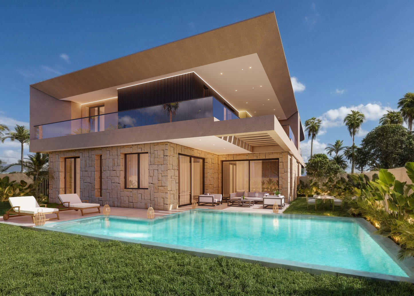 VILLA NEUVE 380m2 - ROUTE DE L'OURIKA